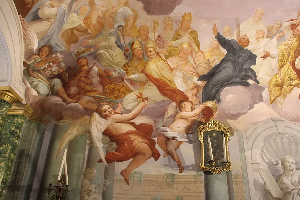 Cappella nuova (ex - camera da letto di cosimo III), Villa medicea della Petraia, Firenze 7